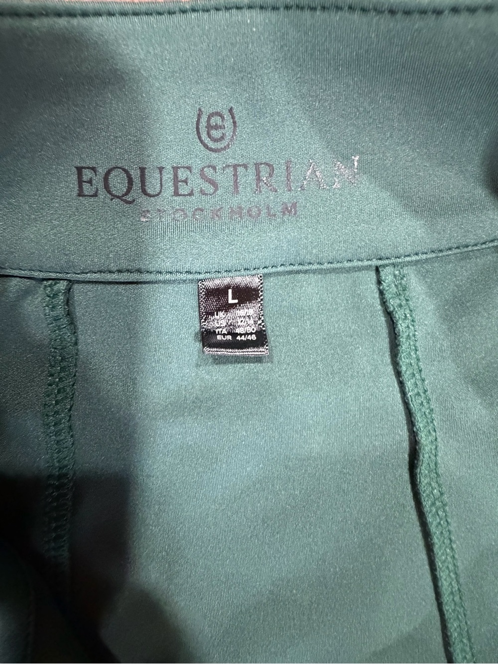 Equestrian Stockholm Sycamore Green Base layer - Picture 2 of 3